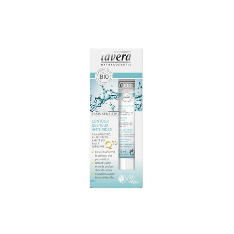 Lavera Contour des Yeux Anti-Rides Q10 - 15 ml 