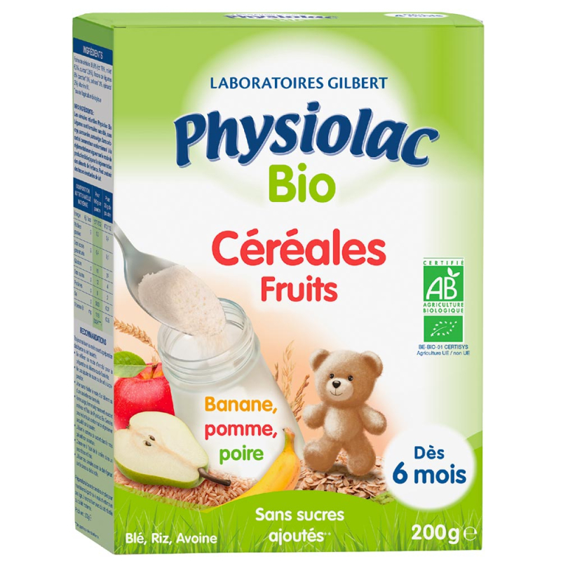 Céréales Fruits BIO - 200g