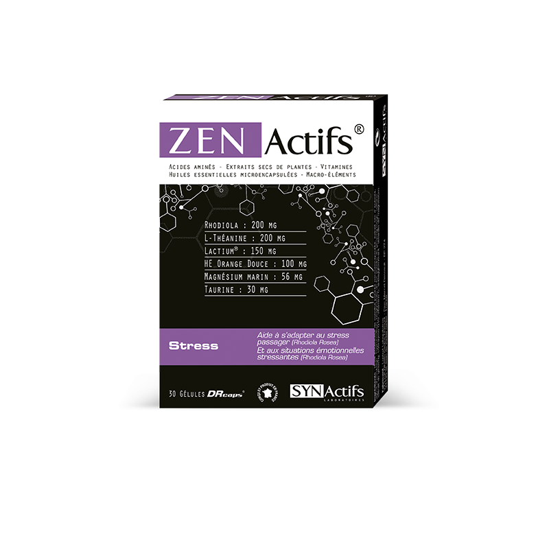 SynActifs ZENActifs® - 30 Gélules 