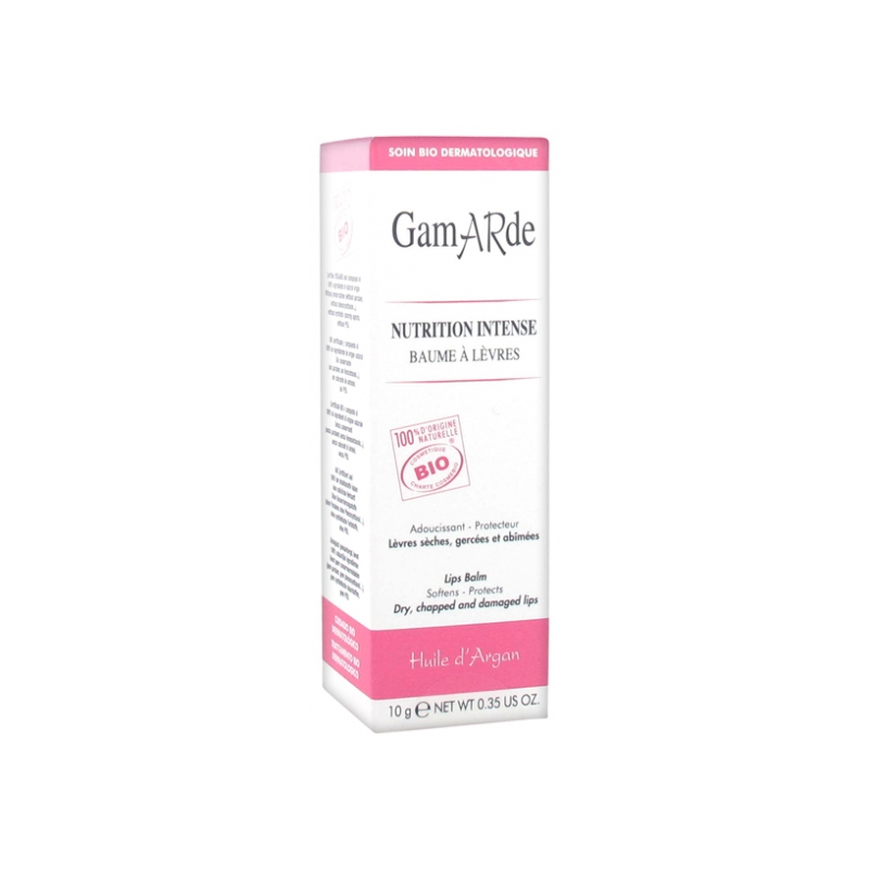 Gamarde Nutrition Intense Baume à Lèvres Bio - 10 g