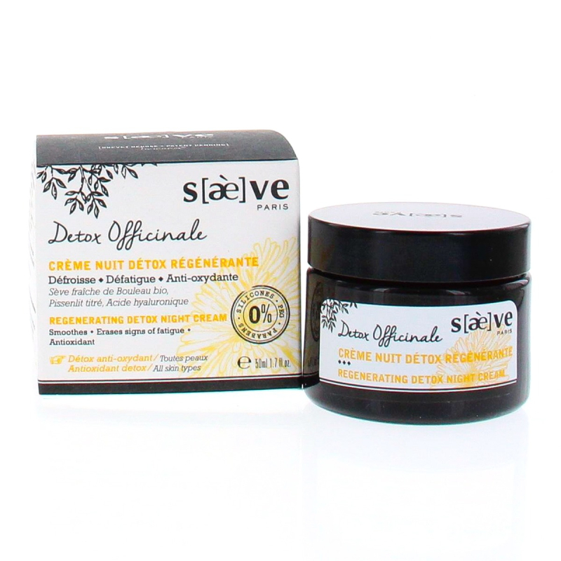 SAEVE Detox Officinale Crème Nuit Détox Régénérante - 50ml