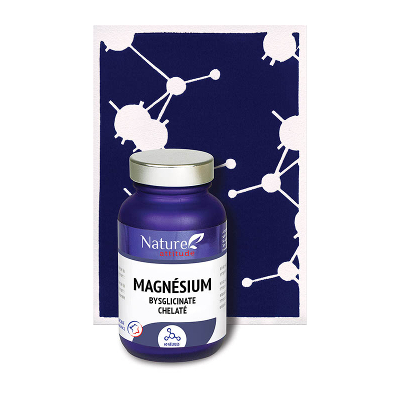 Magnésium Bisglycinate Chélaté - 60 gélules