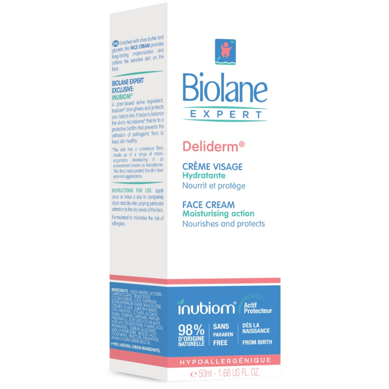 BIOLANE EXPERT Deliderm® Crème Visage - 50ml