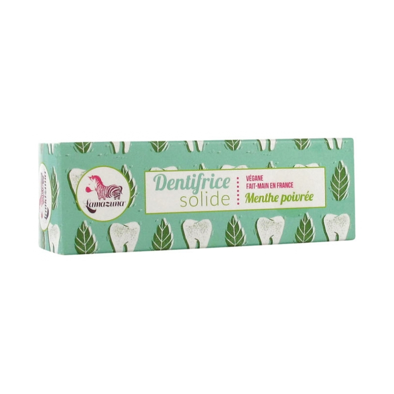 Dentifrice Solide à La Menthe Poivrée - 1 unité