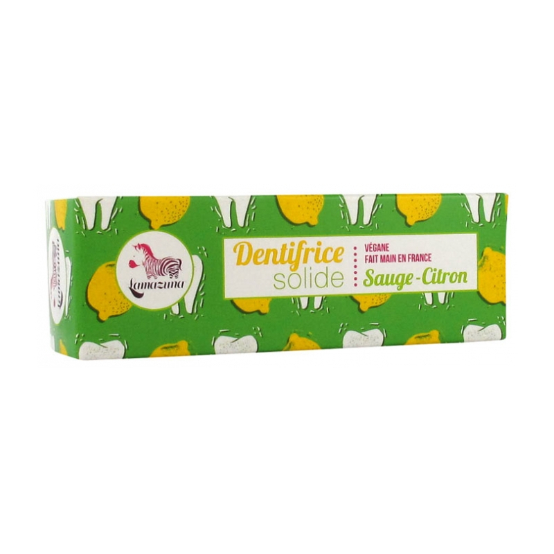 Dentifrice Solide Sauge Citron - 1 unité