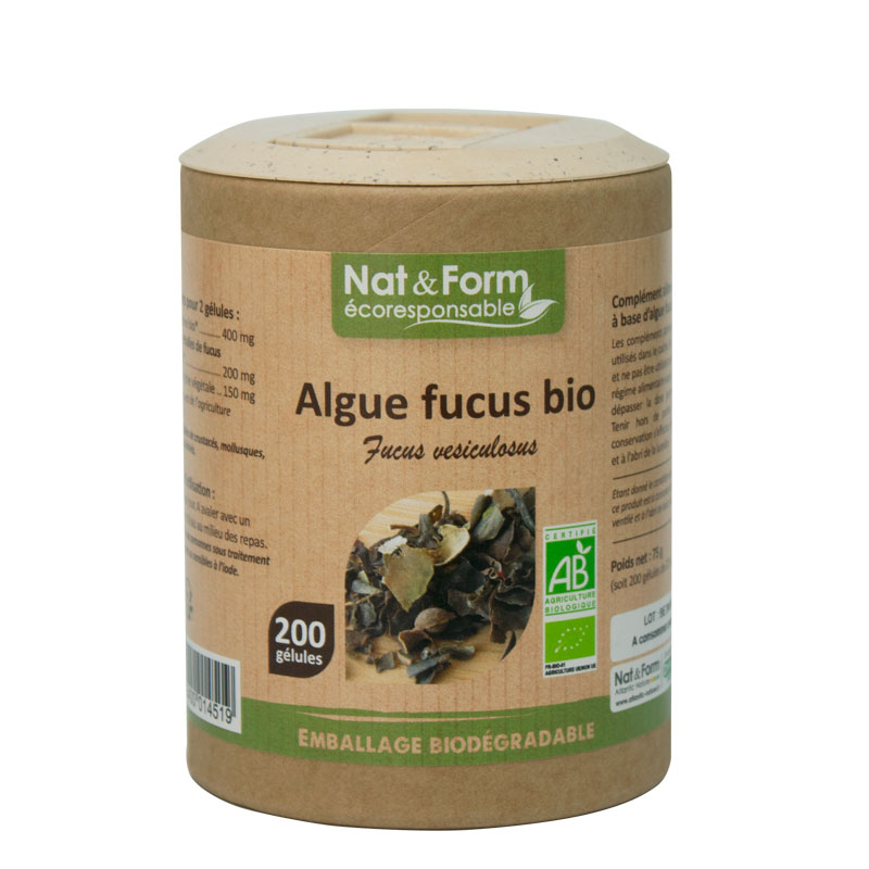 ALGUE FUCUS BIO - 200 gélules