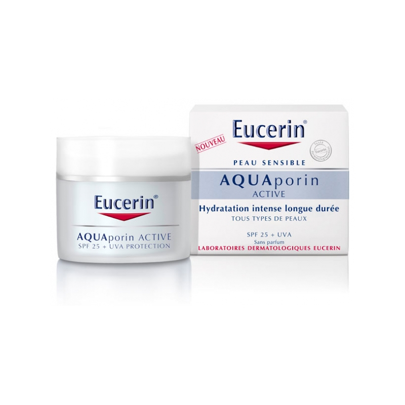 Eucerin Aquaporin Active Soin Hydratant SPF 25 + UVA - 50 ml