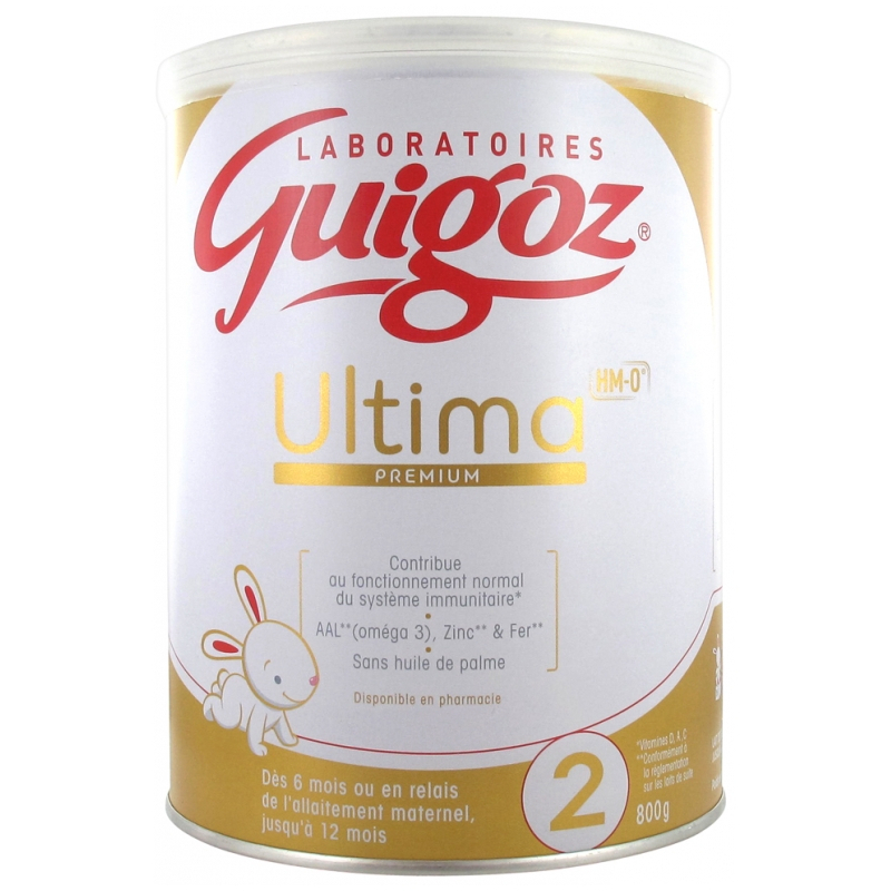 Guigoz Ultima 2 lait en poudre - 800g