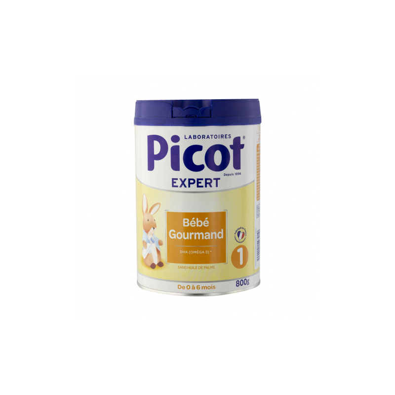 Picot Expert lait 1er âge Bébé gourmand - 800g