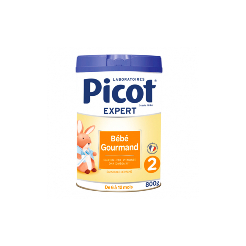 Picot Expert lait 2ème âge Bébé gourmand - 800g