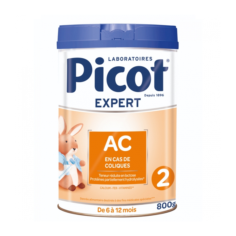 Picot AC lait 2ème âge - 800g