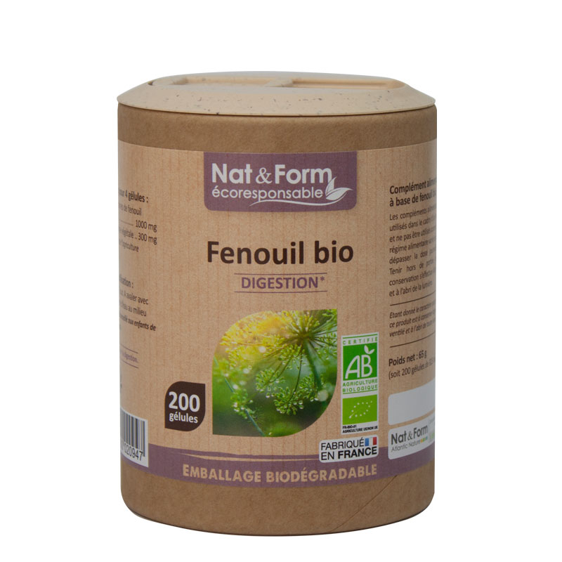 FENOUIL BIO - 200 gélules