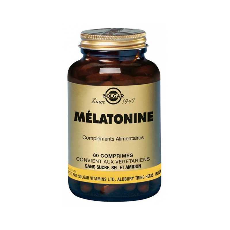 Solgar Mélatonine 1mg - 60 Comprimés