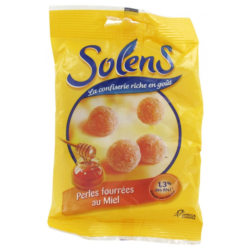 Solens perles fourrées au miel - 110 g