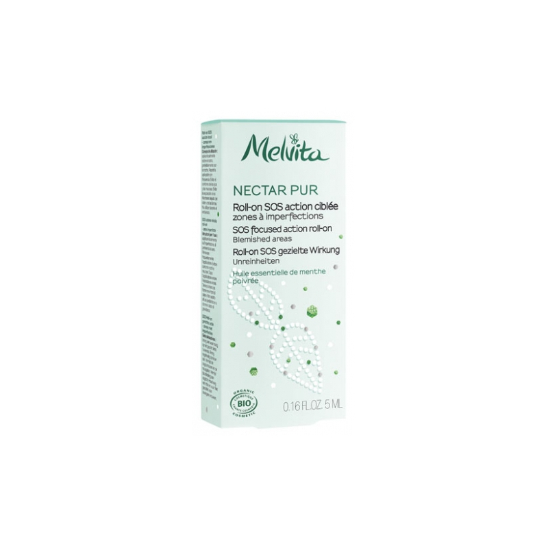 Melvita Nectar Pur Roll-On SOS Action Ciblée Bio - 5 ml