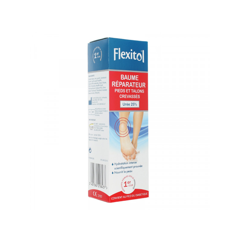 Flexitol Baume réparateur Pieds et talons crevassés - 112 g