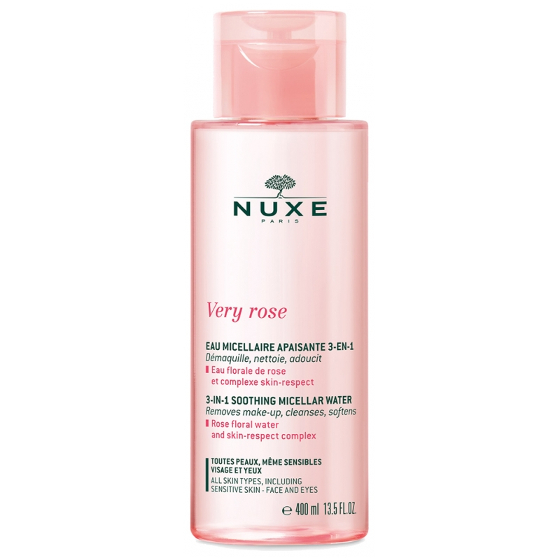 Nuxe Very rose Eau Micellaire Apaisante 3en1 - 400 ml