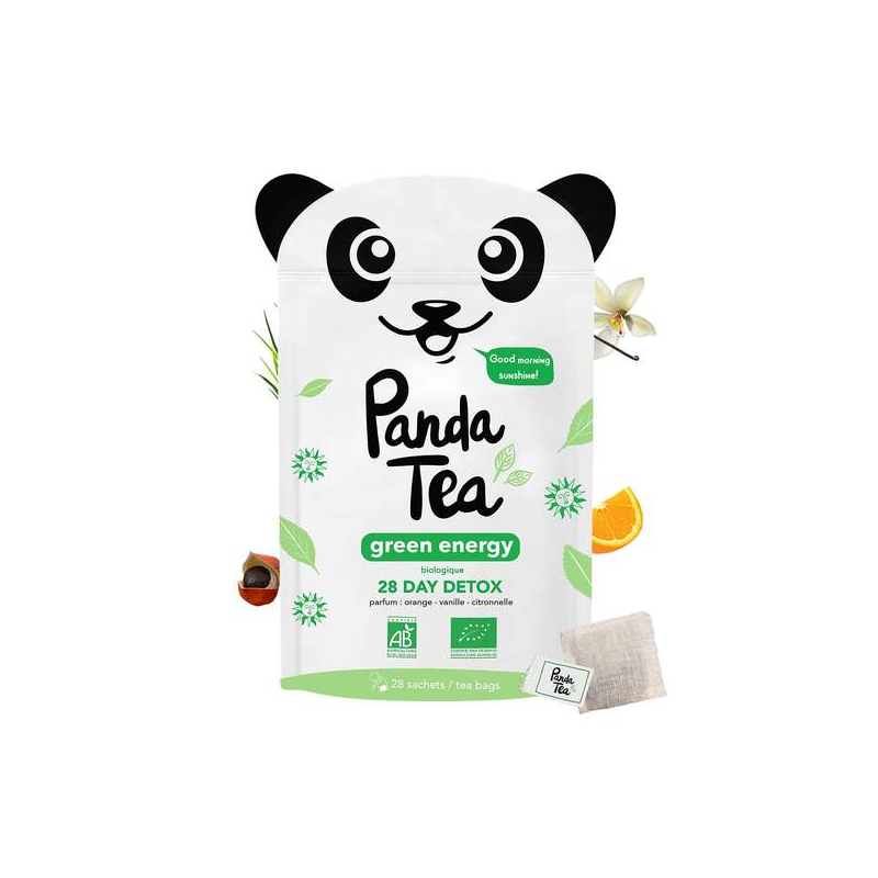 Panda Tea Green Energy Infusion - 28 sachets