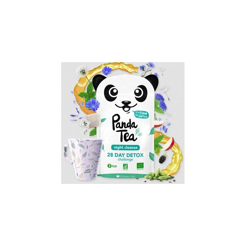 Panda Tea Night Cleanse detox Infusion - 28 sachets