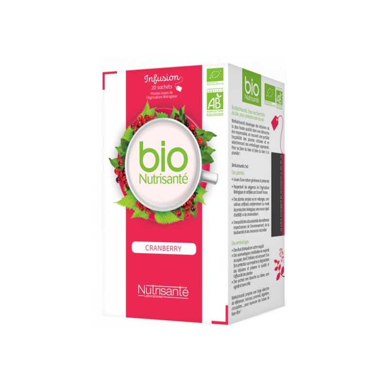 Infusion Bio Cranberry - 20 Sachets