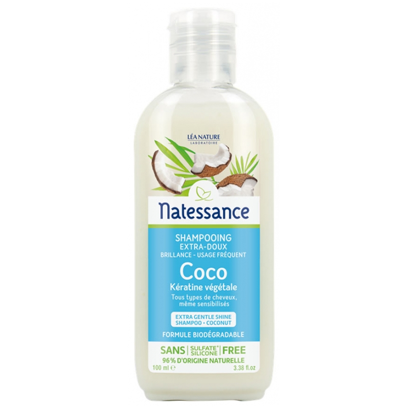 Natessance Shampoing Coco et Kératine...