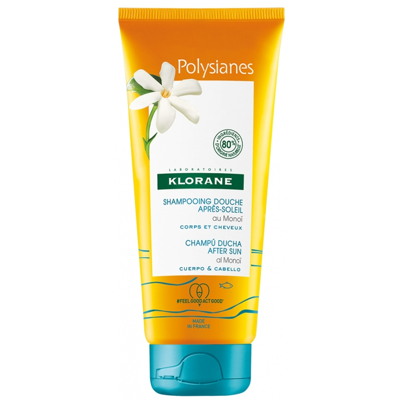 Klorane Polysianes Shampooing Douche Après-Soleil au Monoï - 200ml