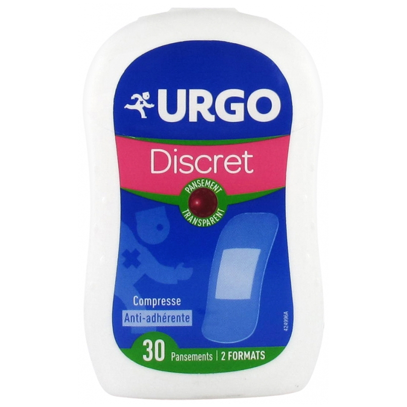 Urgo Discret Pansement Transparent - 30 unités