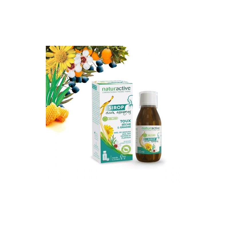 Naturactive sirop aux essences - 120ml