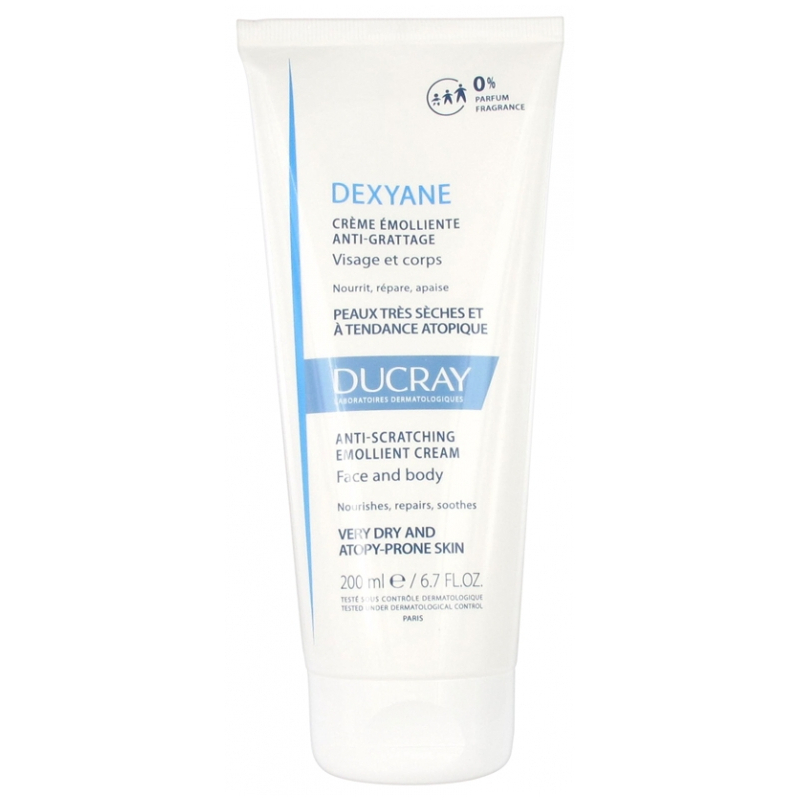 Ducray Dexyane Crème Emolliente Anti-Grattage - 200ml