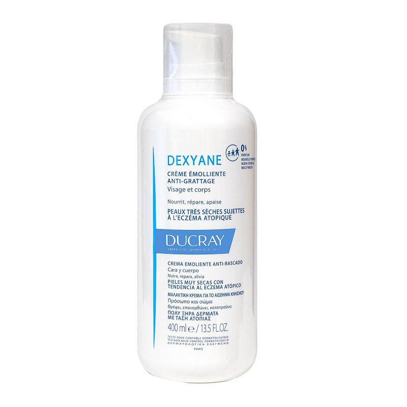 Ducray Dexyane Crème Emolliente Anti-Grattage - 400ml