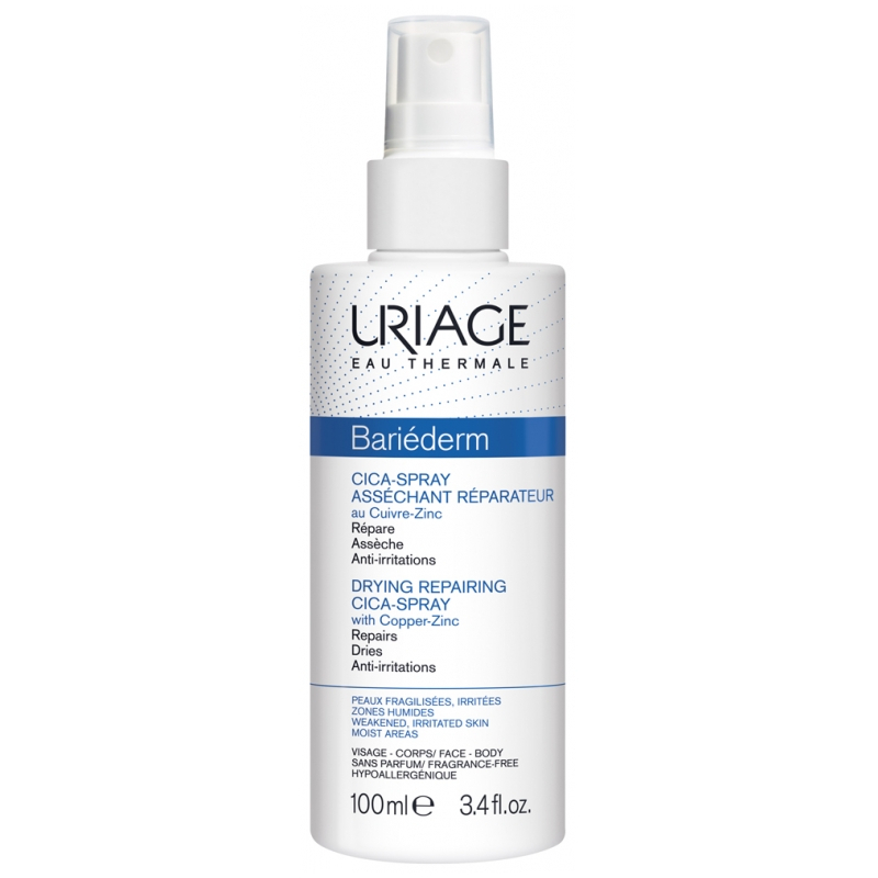 Uriage Bariéderm Cica-Spray Asséchant Réparateur - 100ml