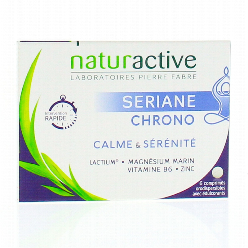 Naturactive Sériane Chrono Calme & Sérénité - 6 Comprimés