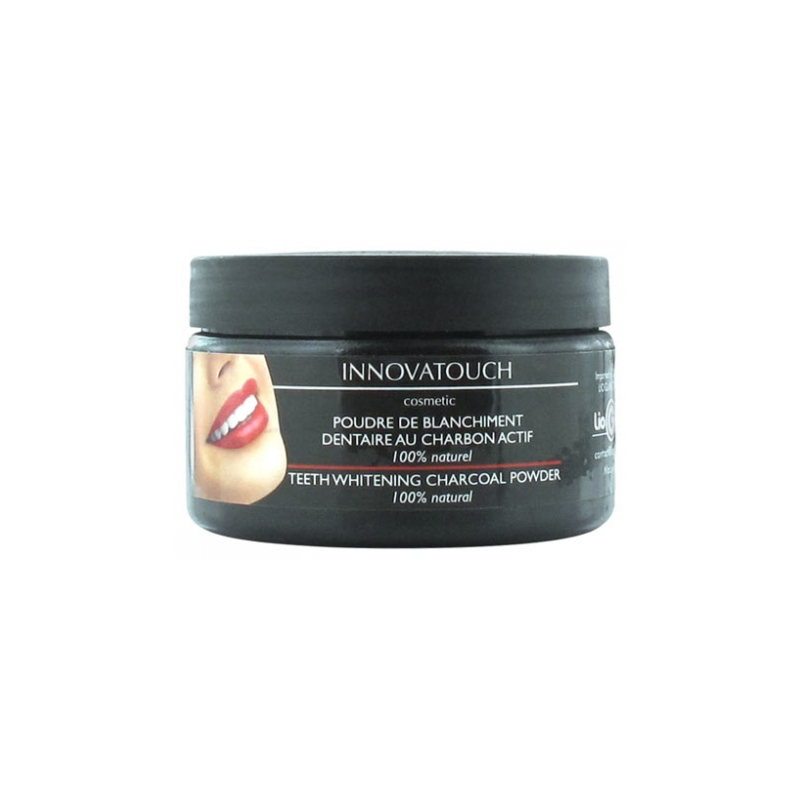 Innovatouch Poudre de Blanchiment Dentaire au Charbon Actif - 50g