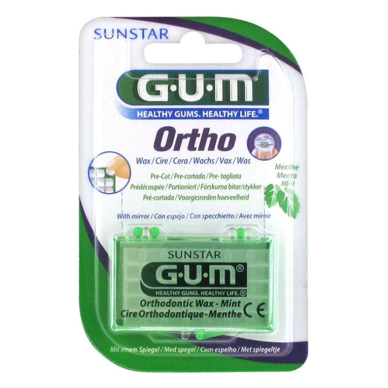 Gum Ortho Cire Orthodontique Menthe - 1 unité