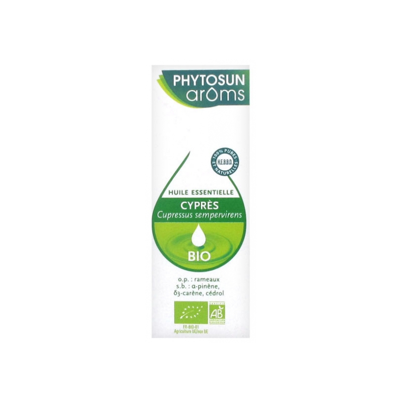 Phytosun Arôms huile essentielle Cyprès Bio - 10ml