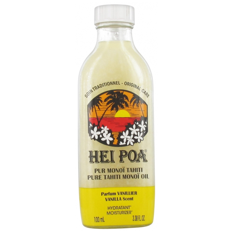 Hei Poa Pur Monoï Tahiti Parfum Vanillier - 100ml