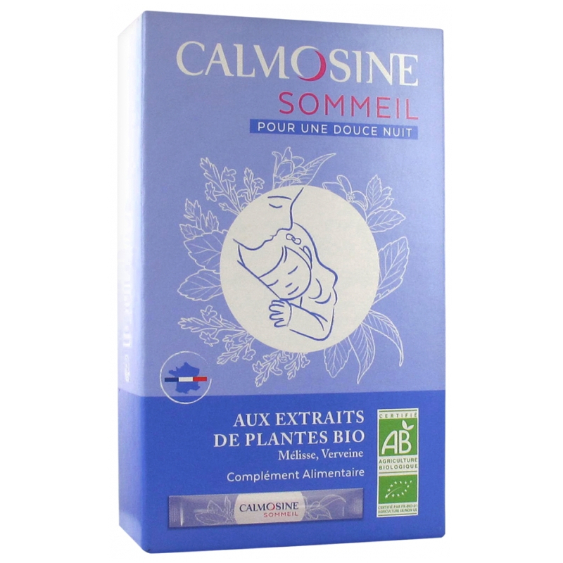 Calmosine Sommeil Bio - 14 dosettes