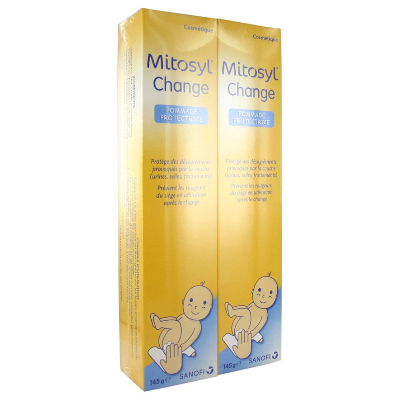 Mitosyl Change Pommade Protectrice - Lot de 2x145g