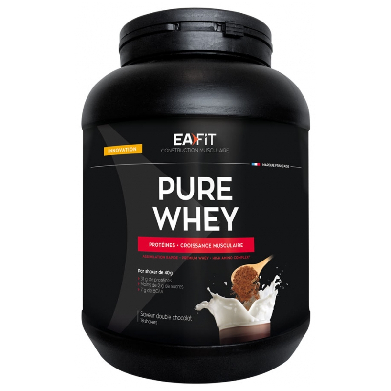 Eafit Construction Musculaire Pure Whey Double Chocolat - 750g