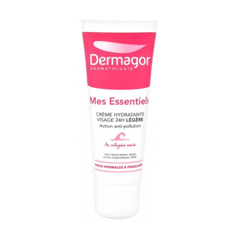 Dermagor Mes Essentiels Crème Hydratante Visage 24H Légère - 40ml