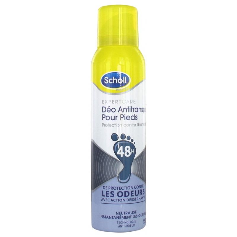 Scholl Expertcare Déo Antitranspirant Pour Pieds 48H - 150ml