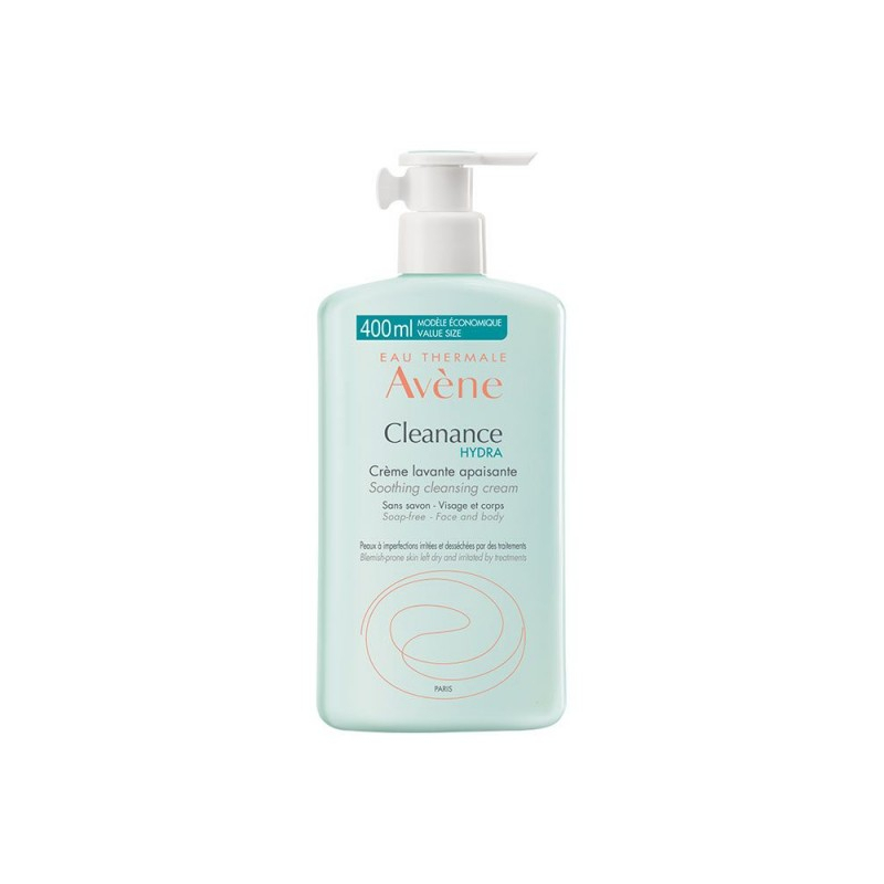 Avène Cleanance Hydra Crème Lavante Apaisante - 400ml