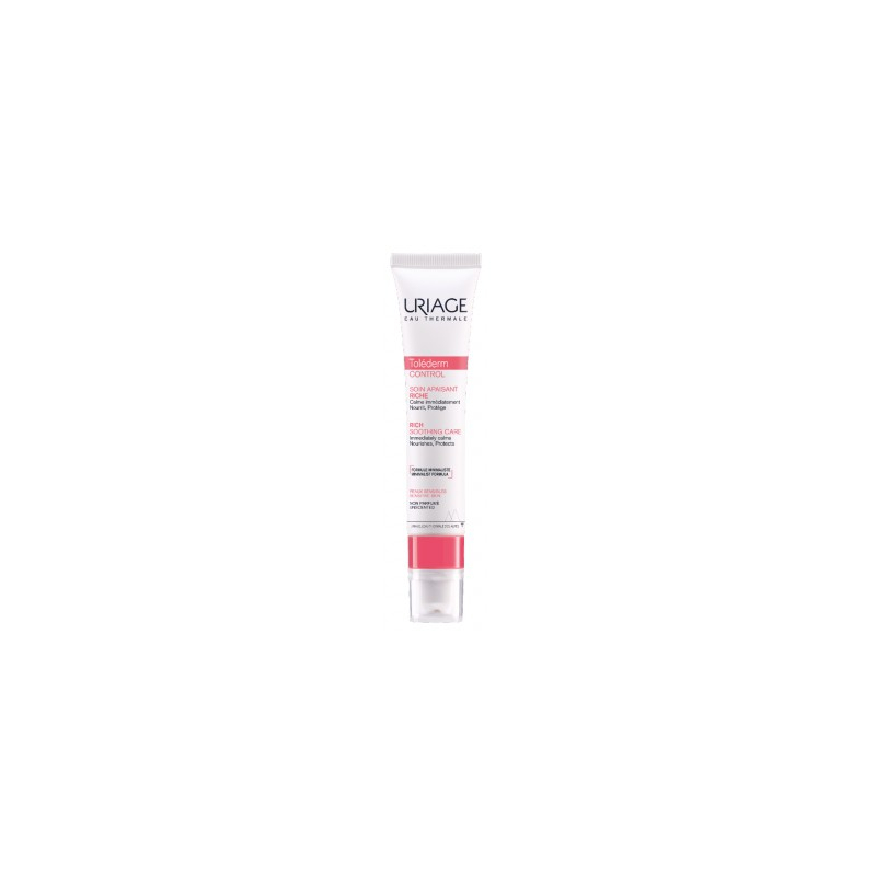 Uriage Toléderm Control Soin Riche Apaisant - 40ml