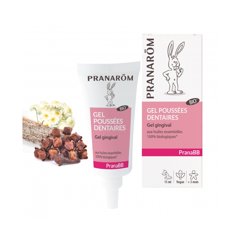 Pranarôm PranaBB Gel Gingival Poussées Dentaires Bio - 15g