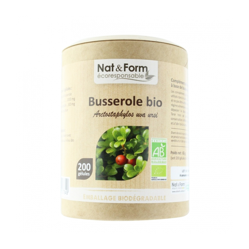  Nat & Form Busserole Bio - 200 gélules