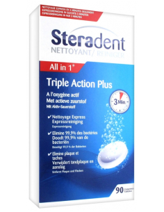 Steradent Triple Action...
