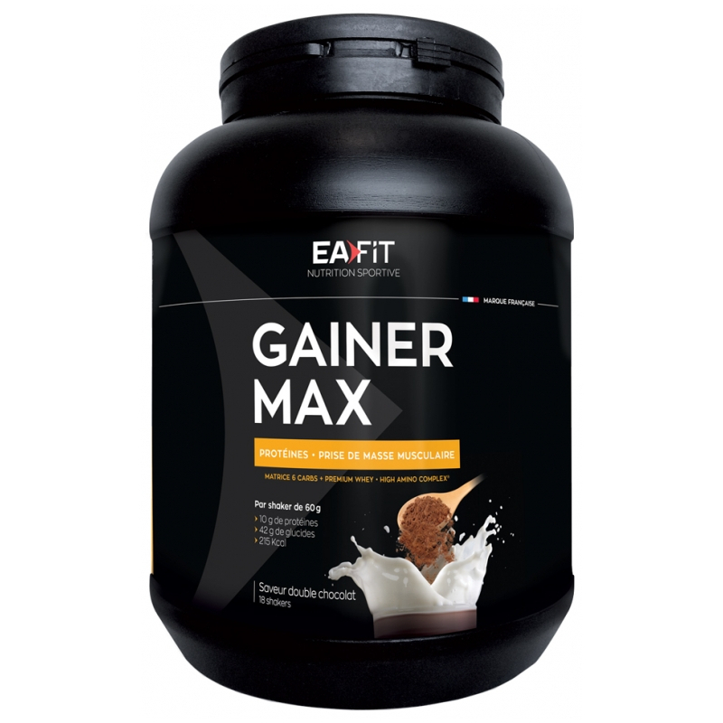 Eafit Construction Musculaire Gainer Max  Double Chocolat - 1,1 kg