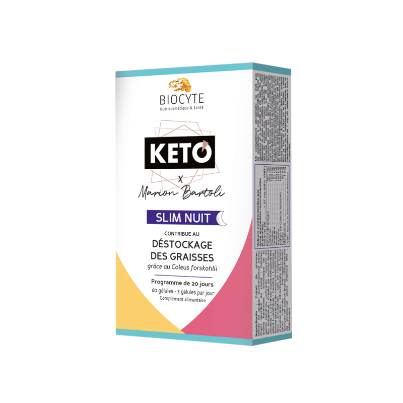 Biocyte Keto Slim Nuit - 60 Gélules