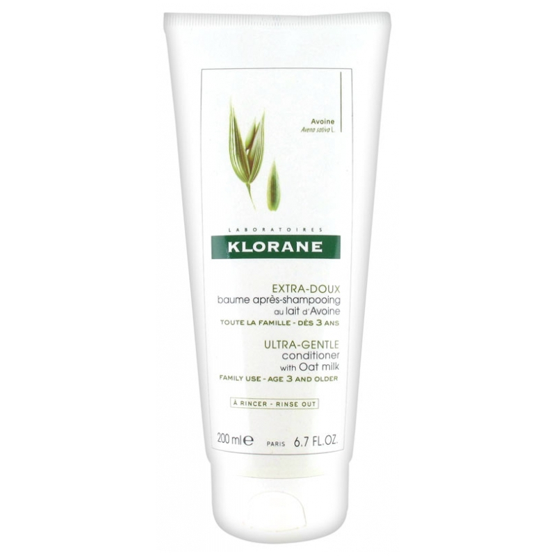 Klorane Baume Après-Shampooing Extra-Doux au Lait d'Avoine - 200ml