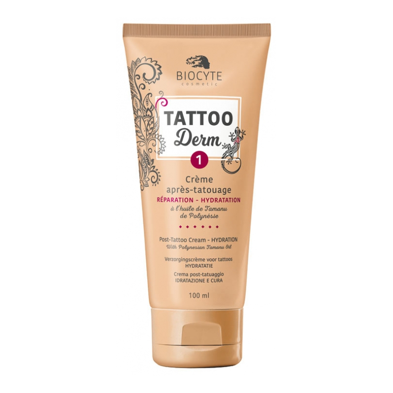 Biocyte Tattoo Derm 1 Crème Après-Tatouage - 100ml